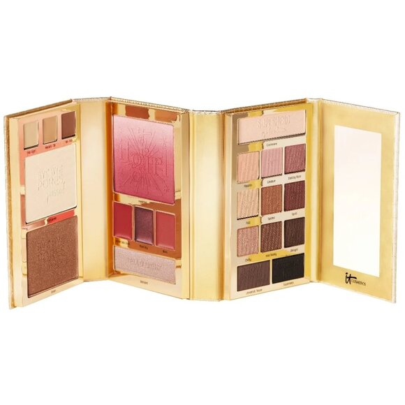 It Cosmetics NEW Girl Beauty Book  Vol. 5 Gold Special Holiday Edition - Picture 1 of 14